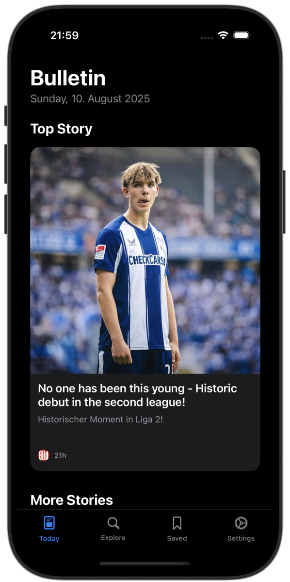iOS App